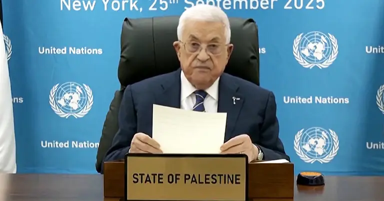 ফিলিস্তিনের প্রেসিডেন্ট মাহমুদ আব্বাস